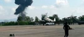 Истребитель ВВС Таиланда упал во время авиашоу