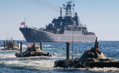 Военные учения на Черном море