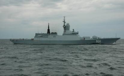 Новейший корвет Балтфлота РФ впервые поразил морской щит